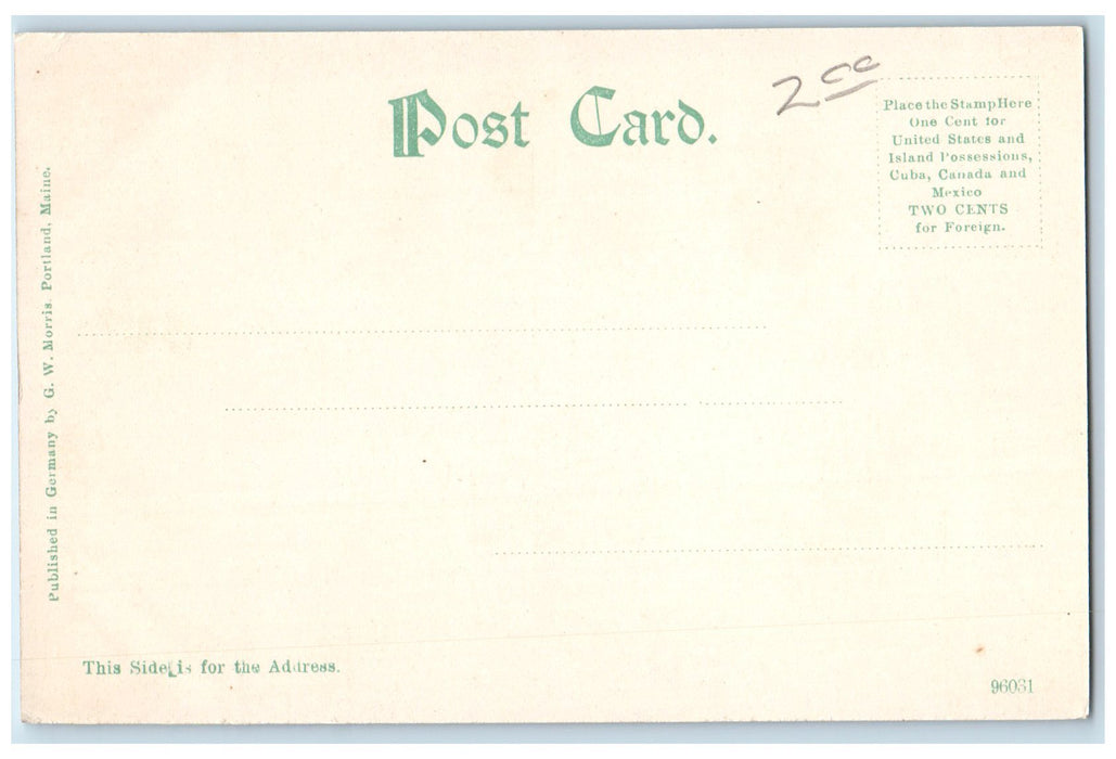 c1905 Alcazar Hotel Restaurant Building Towers Carriage St Augustine FL Postcard