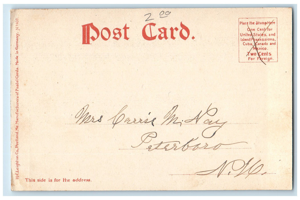 c1905 Hotel Royal Ponciana Boats Restaurant Building View Palm Beach FL Postcard