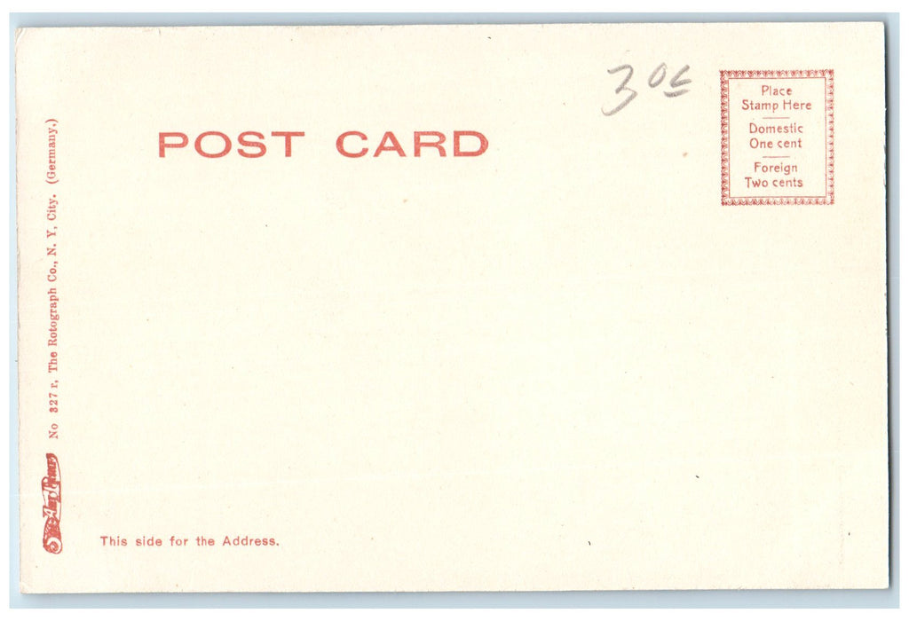 c1905's Screw Pine Hotel Royal Palm Flowers Beads Restaurant Miami FL Postcard