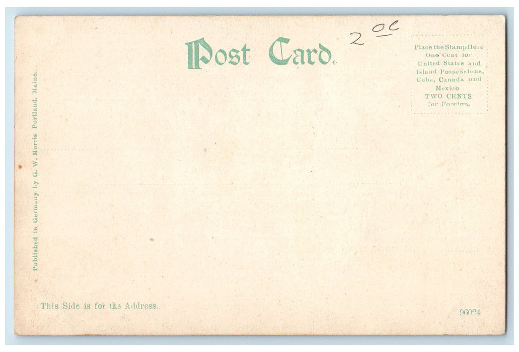 c1905 Board Of Trade Building Dirt Road Railway Jacksonville Florida FL Postcard