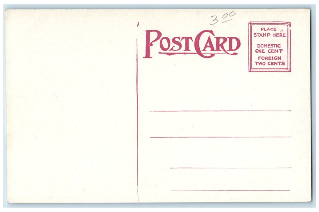 c1950 High School Dome Building Campus Student Battle Creek Michigan MI Postcard