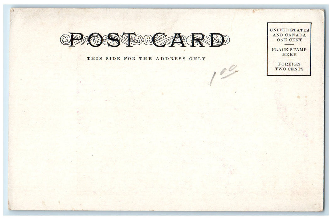 c1905 High Bridge & Falls Below The Loop Southern Railroad Colorado CO Postcard