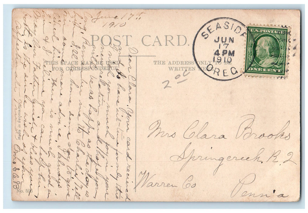 1910 Floating Logs In River At Oregon City Willamete Falls Scene OR Postcard