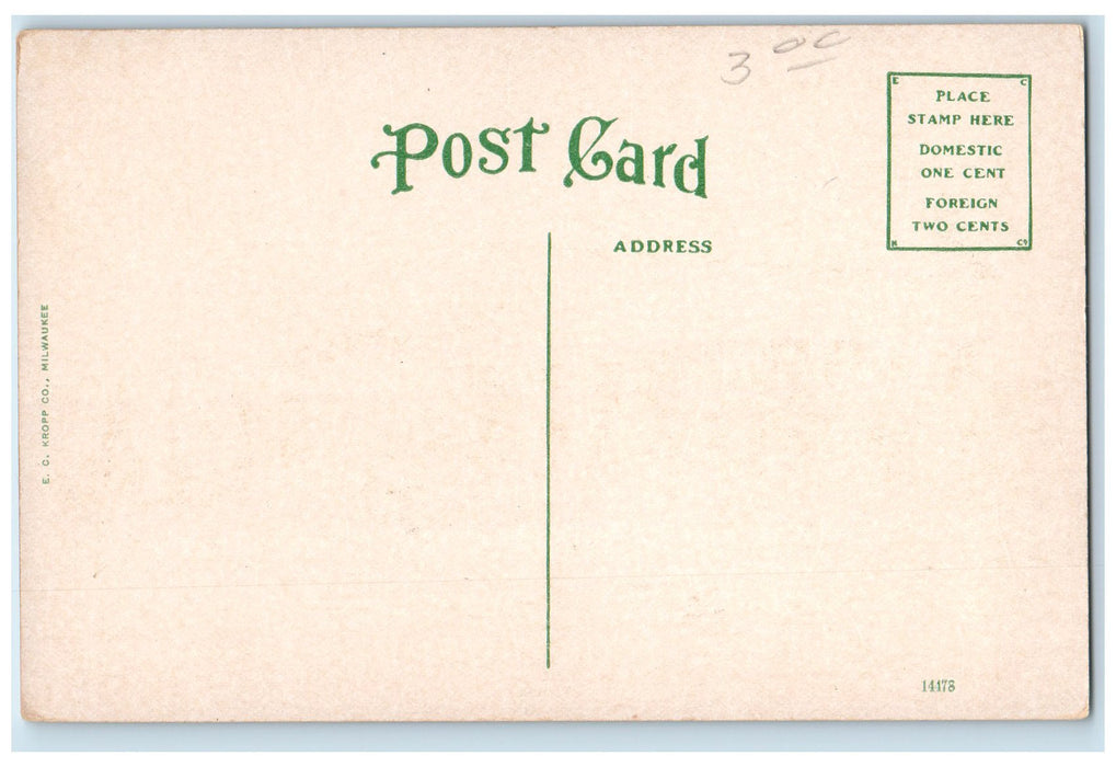 c1920s Oregon Electric Station Exterior Eugene Oregon OR Unposted Car Postcard