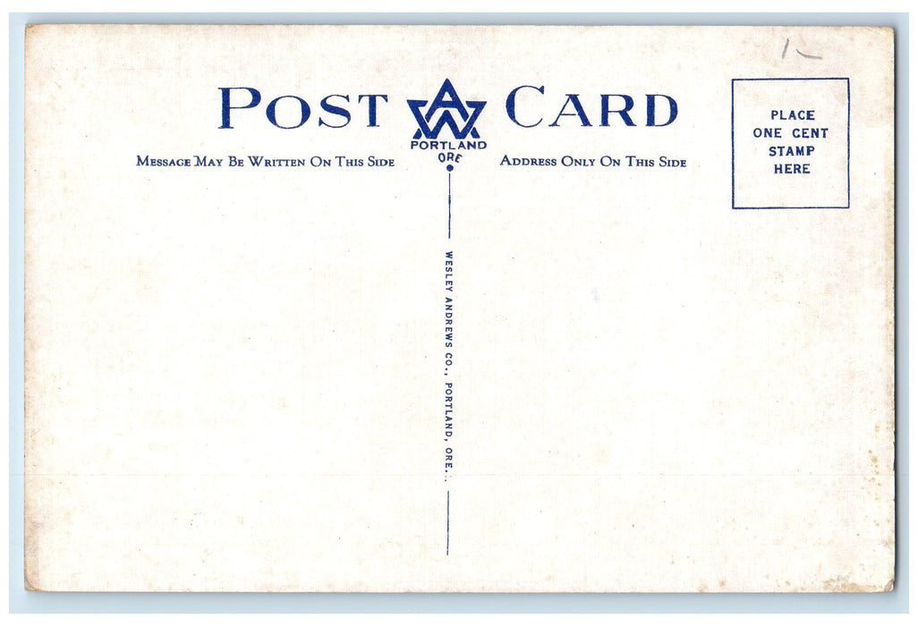 c1940s Deadly Hall University Exterior Of Oregon Eugene Oregon OR Trees Postcard