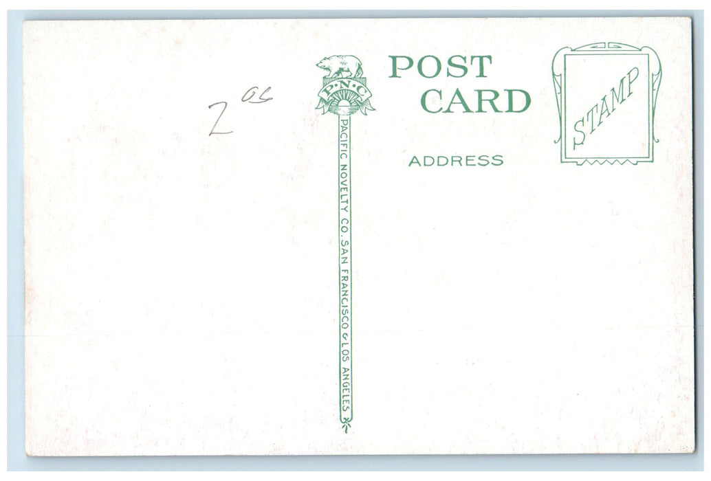 c1910s St. Vincent's Hospital Exterior View Roadside Portland Oregon OR Postcard