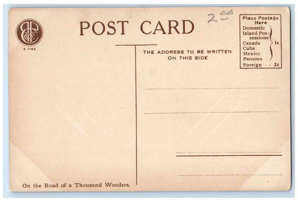 c1910s Third Street Buildings Shops Scene Portland Oregon OR Unposted Postcard