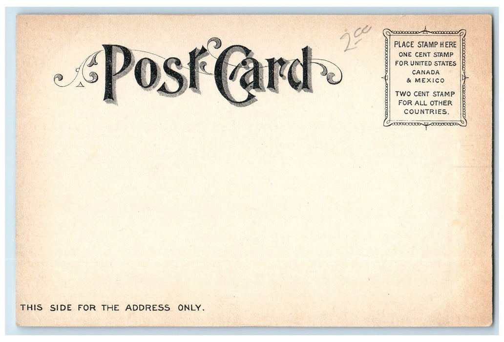 c1905s Centennial Park And Experimental Gardens View Portland Oregon OR Postcard