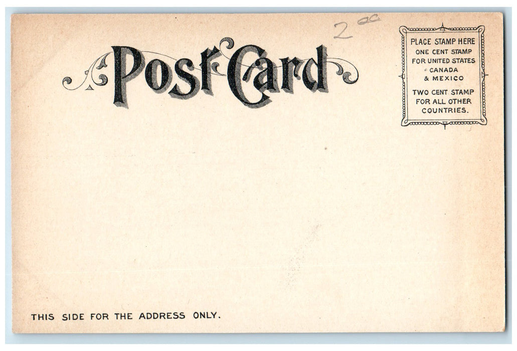 c1905s Entrance Forestry Building Exterior Portland Oregon OR Unposted Postcard