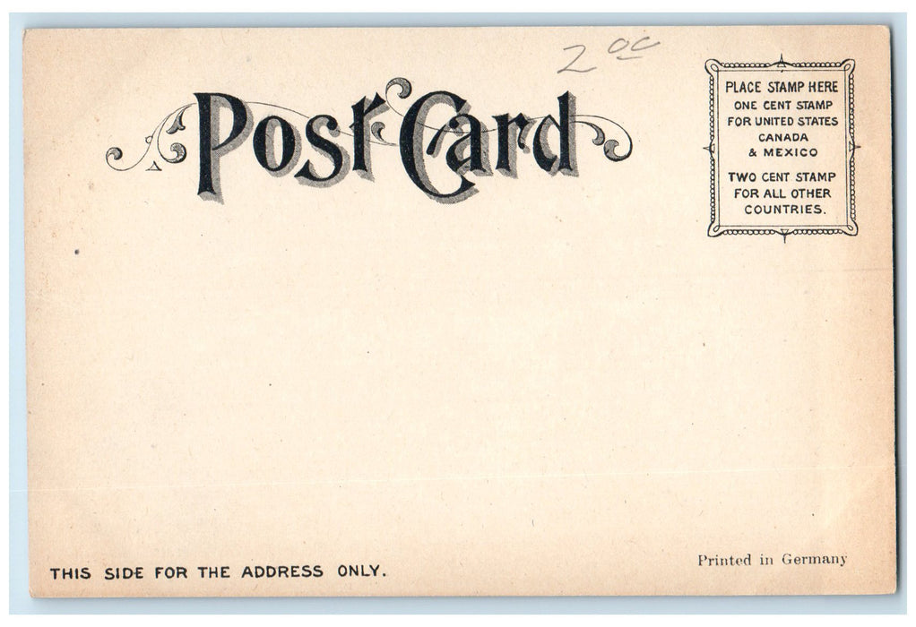 c1905s United States Government Building Landscape Portland Oregon OR Postcard
