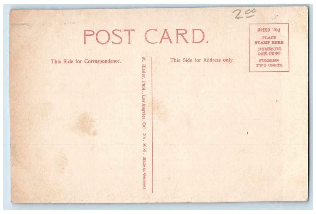 c1950's The Great Northern Railroad Train People Spokane Washington WA Postcard