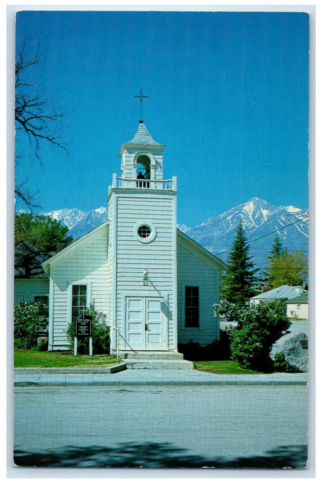 c1960s Century-old Pioneer Memorial Methodist Church Independence CA Postcard