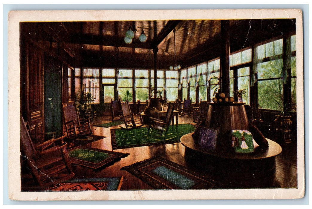 1909 Loma Linda Sanitarium Interior Loma Linda California CA Posted Postcard