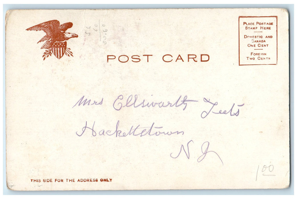 c1905s Underground Railroad And Bridge Terminal New York NY Unposted Postcard