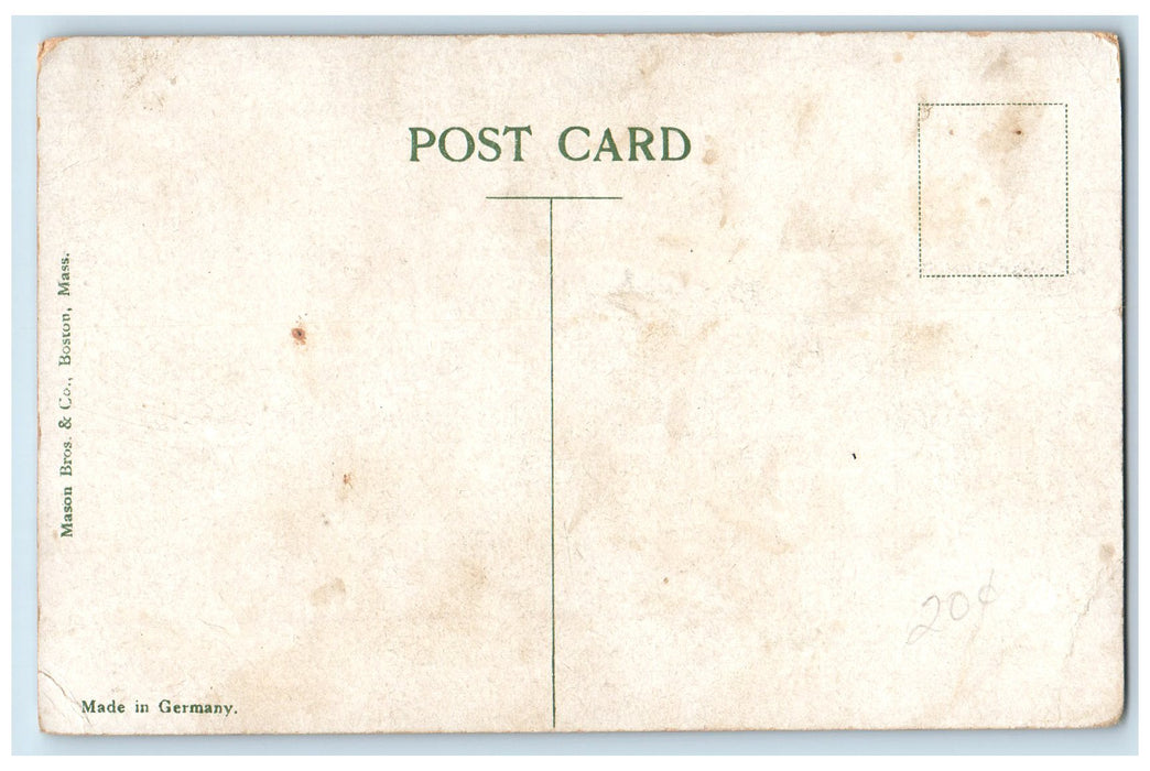 c1940s Eliot Memorial Bridge View Blue Hills Massachusetts MA Unposted Postcard