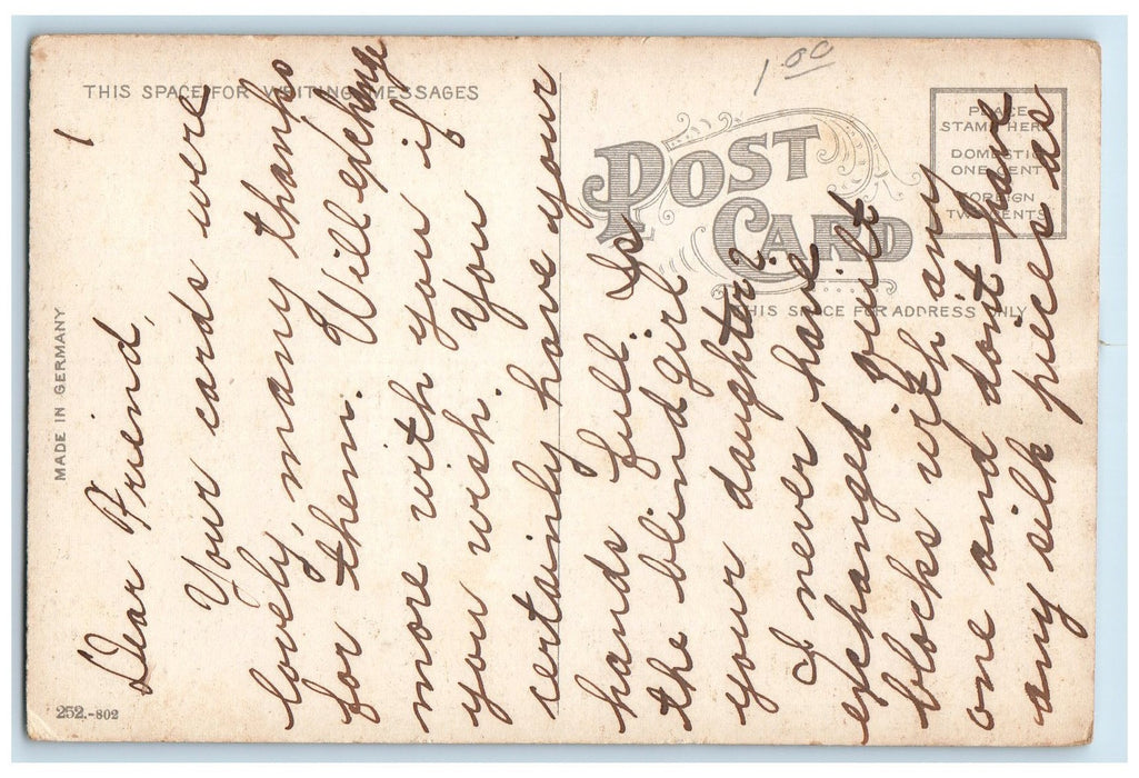 c1910s Governmental Square Looking East Lincoln Nebraska NE Unposted Postcard