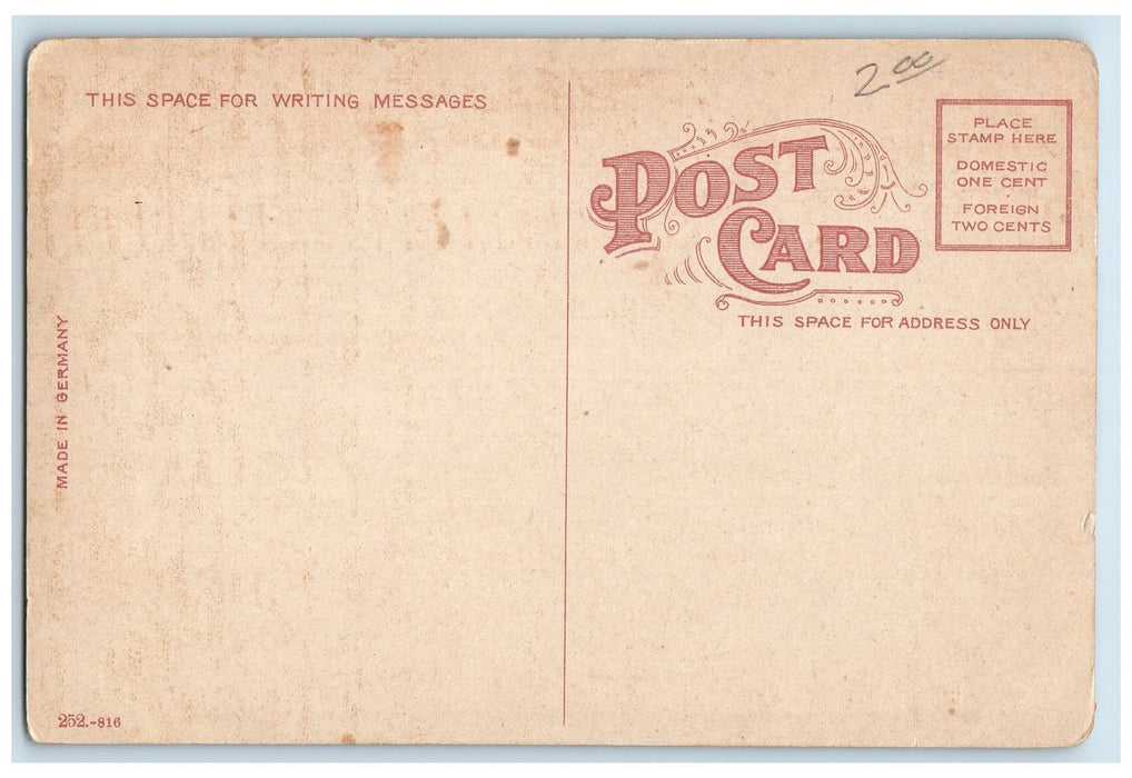 c1910s Bird's Eye View South East From Post Office Lincoln Nebraska NE Postcard