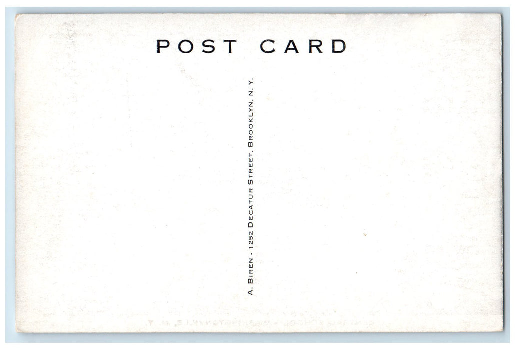 c1940s Central School Exterior Roadside Washingtonville New York NY Postcard