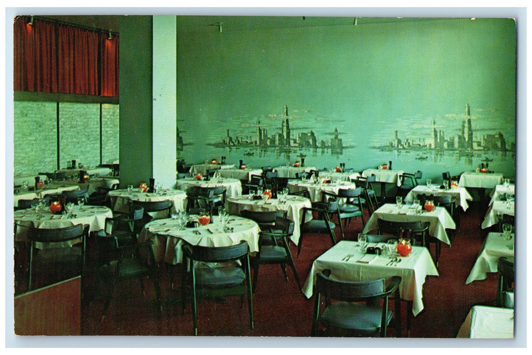 c1950's Clark's Northgate Dining Table Restaurant Seattle Washington WA Postcard