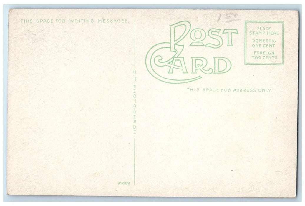 c1950's State Armory Building Entrance Railway Binghamton New York NY Postcard