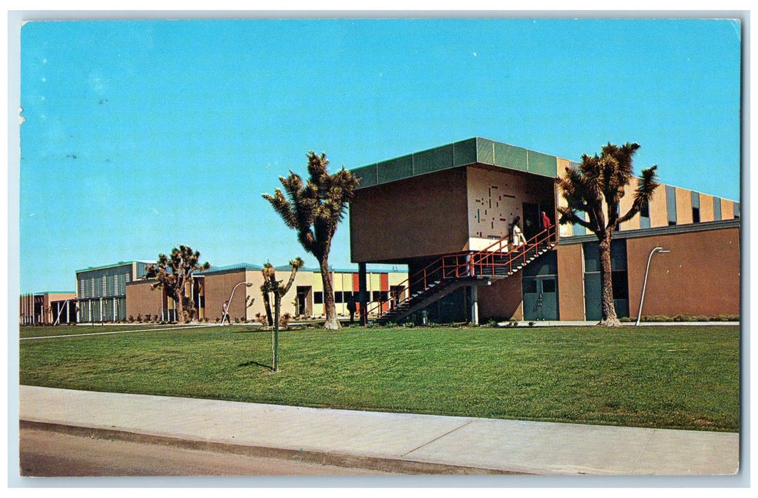 1962 Antelope Valley College Campus Building Lancaster California CA Postcard