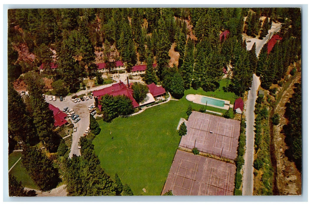 1967 University Of California Residential Conference Lake Arrowhead CA Postcard