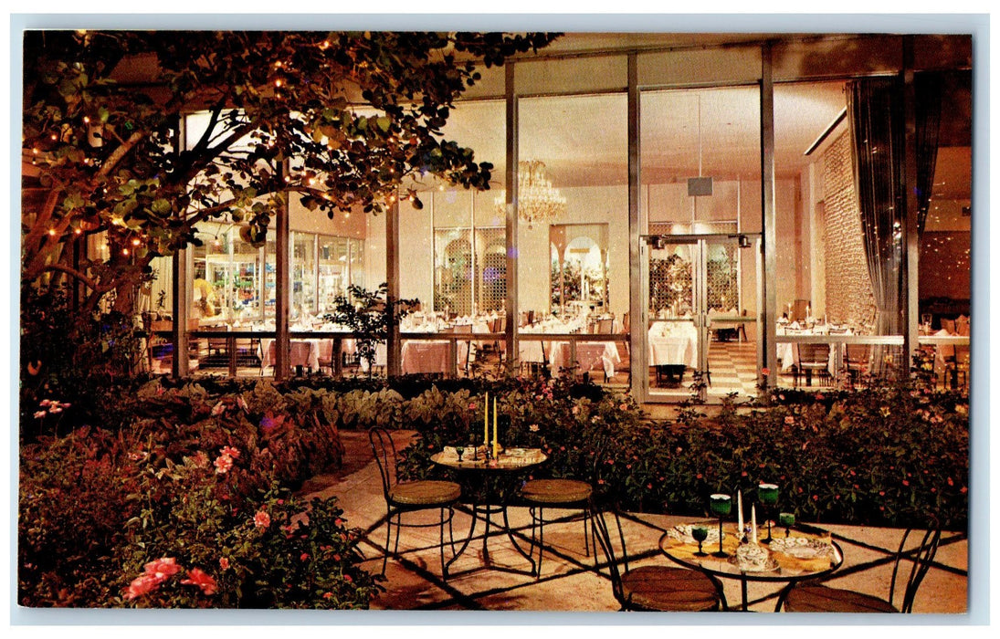 c1960s Patricia Murphy's Candlelight Restaurant Fort Lauderdale FL Tree Postcard