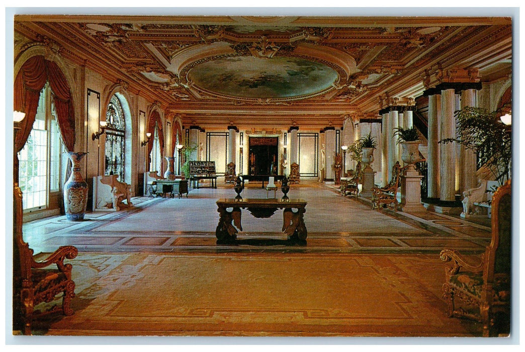 c1960s The Henry Morrison Flagler Museum Palm Beach Florida FL Unposted Postcard