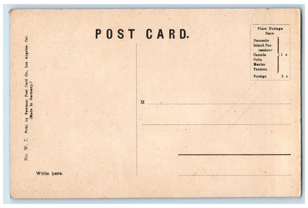 c1940's Senior Hall University Scene University Of CA Berkeley CA Trees Postcard