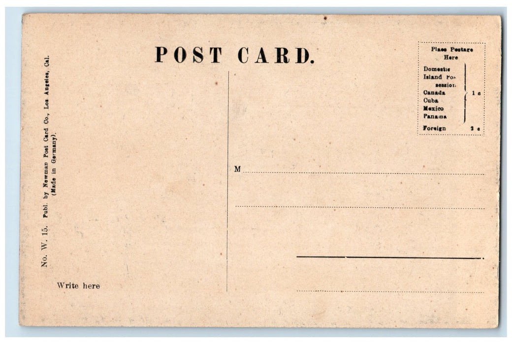 c1940's Faculty Club Scene University Of California Berkeley CA Trees Postcard