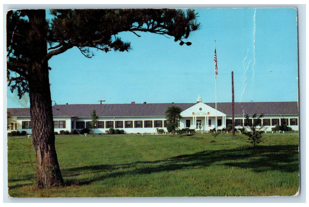 c1950's Redstone Arsenal Largest Ordnance Rocket Huntsville Alabama AL Postcard