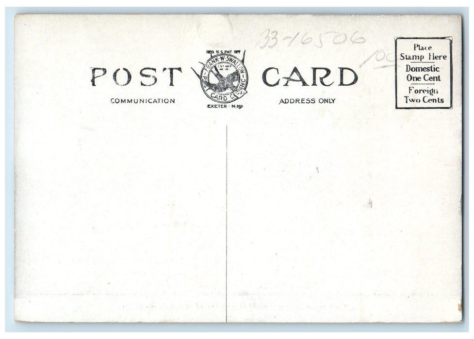 c1960's View From Mouth Adams House North Woodstock New Hampshire NH Postcard