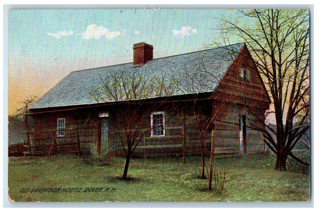 c1910's Old Garrison House Exterior Dover New Hampshire NH Unposted Postcard