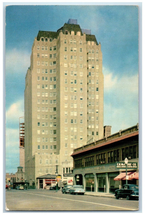 1953 Medical Arts Building Exterior Roadside Dallas Texas TE Posted Postcard