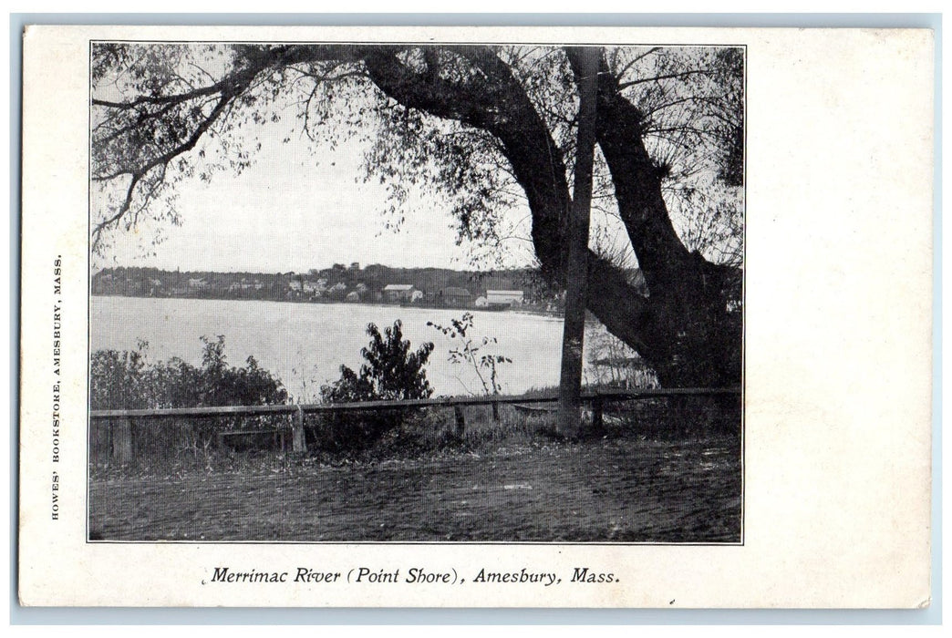 c1905's Merrimac River Point Shore Amesbury Massachusetts MA Unposted Postcard