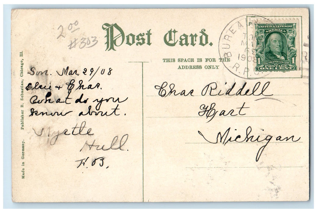 1908 Riverfront & Hotelgrounds Starved Rock Lasalle County Illinois IL Postcard