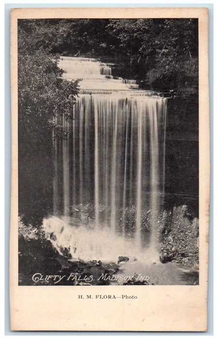 c1920's Clifty Falls Layered Grove Madison Indiana IN Unposted Vintage Postcard