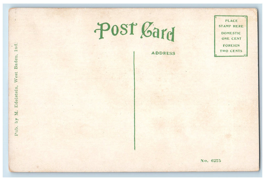 c1950's West Baden Springs Carls Bad Of America Arch Indiana IN Posted Postcard