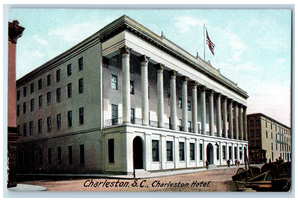 c1905s Charleston Hotel Charleston South Carolina SC Unposted Vintage Postcard