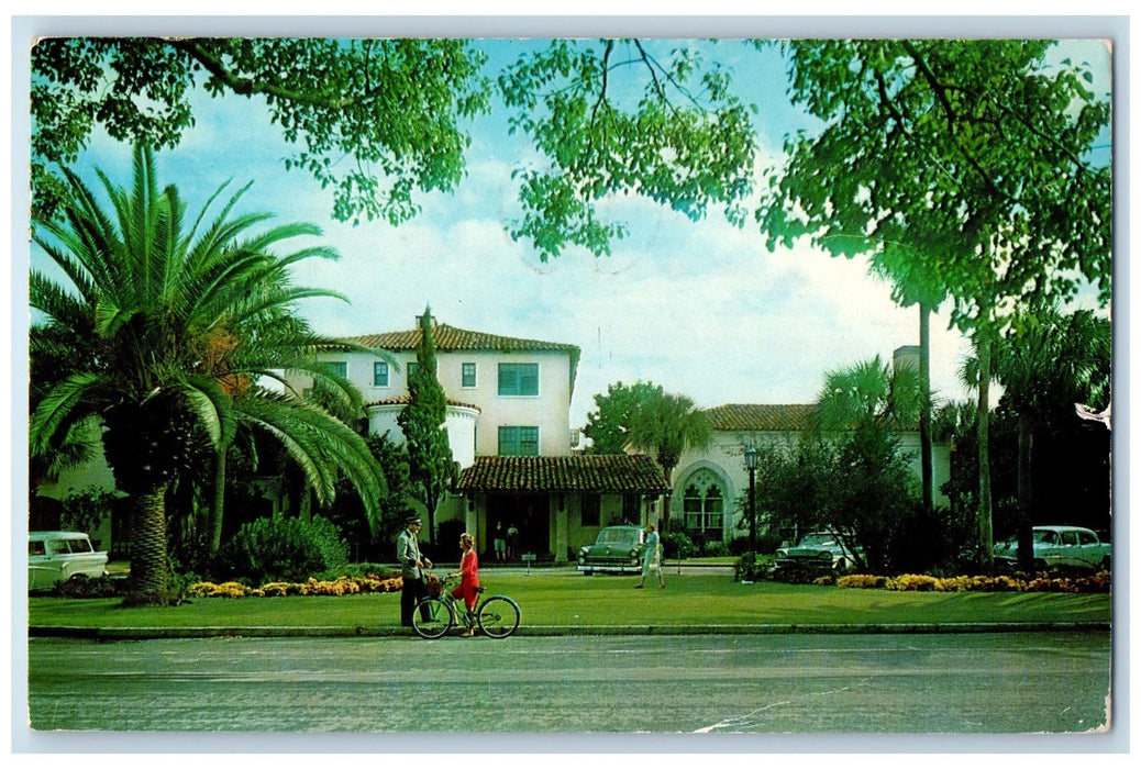 1959 Sea Island The Cloister Hotel Scene Sea Island Georgia GA Posted Postcard