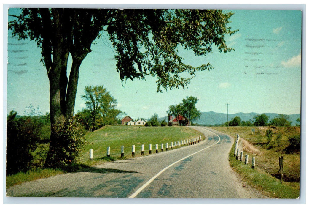 1966 Greetings From Windham Concrete Road Houses New York NY Posted Postcard