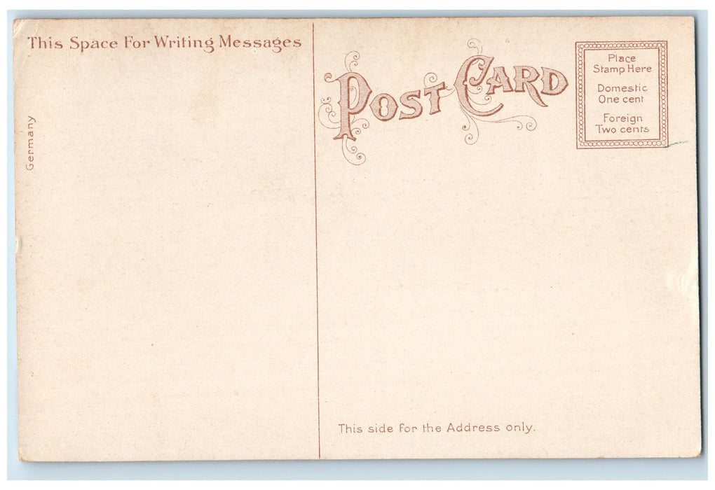 c1910 Winthrop Beach Cottages Houses Flag Couple View Massachusetts MA Postcard