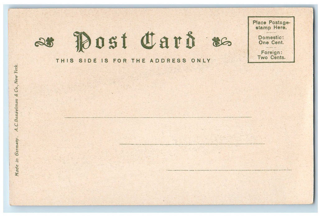 c1905 Wachusett Boat Club Lake Quinsigamond Worcester Massachusetts MA Postcard