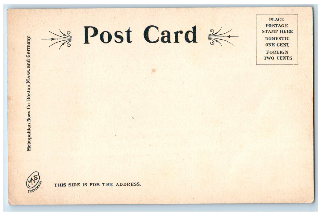 c1905 Gore Hall Harvard College Campus Building Cambridge MA Unposted Postcard
