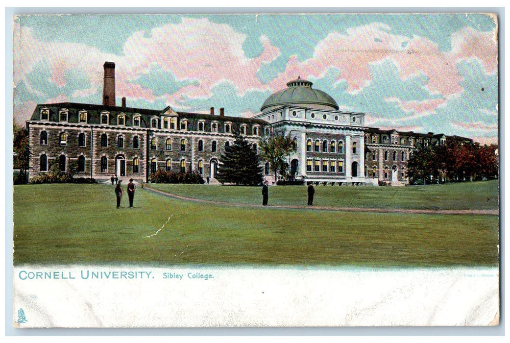 c1905s Sibley College Exterior Cornell University Ithaca New York NY Postcard