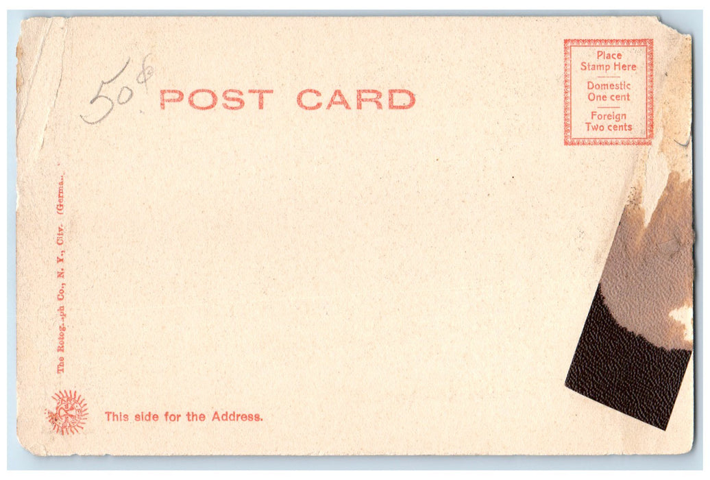 c1905's Grand River Pond Lake Boat On Shore Eaton Rapids Michigan MI Postcard