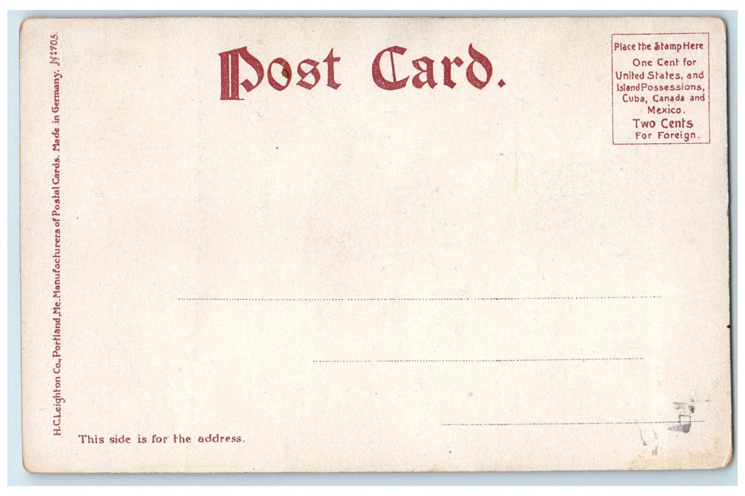 c1905's Logan Monument Lake Front Chicago Illinois IL Unposted Horse Postcard