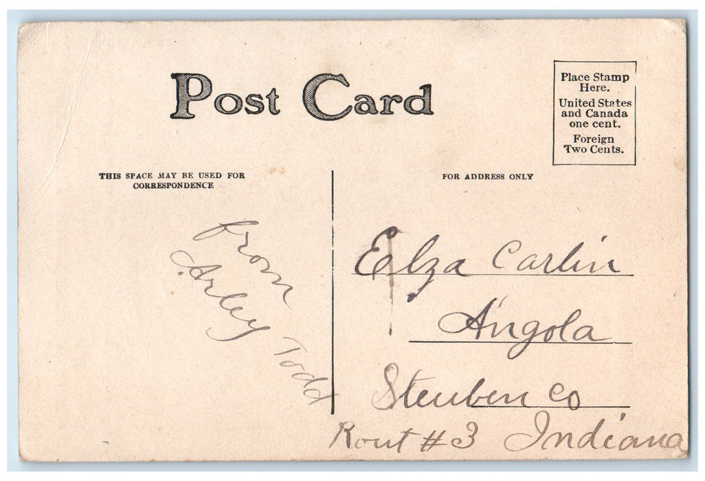 c1940's Elephant View Lincoln Park Chicago Illinois IL Unposted Vintage Postcard