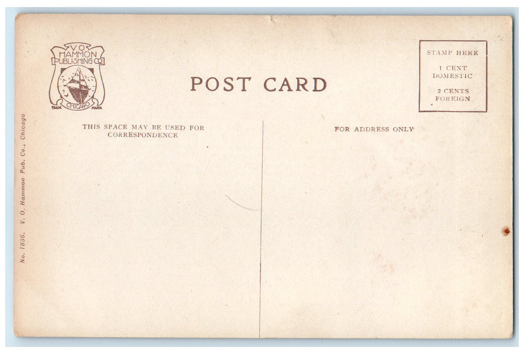 c1940s Ryerson Physical Laboratory From Campus University Of Chicago IL Postcard