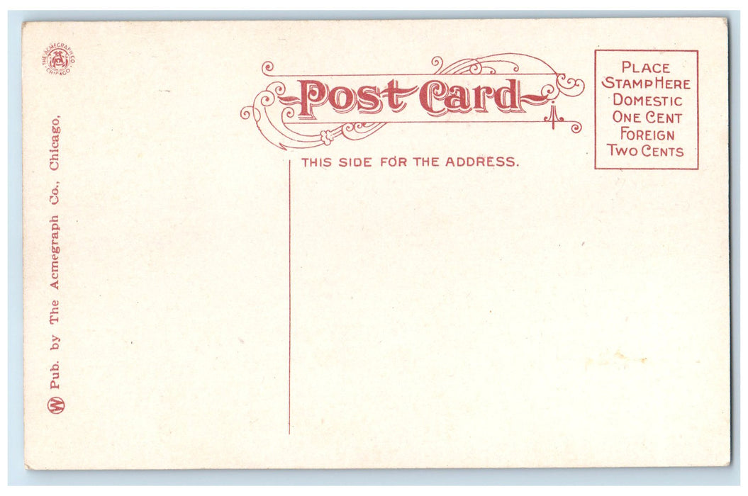 c1910s 16th Street North From Farnam Omaha Nebraska NE Unposted People Postcard